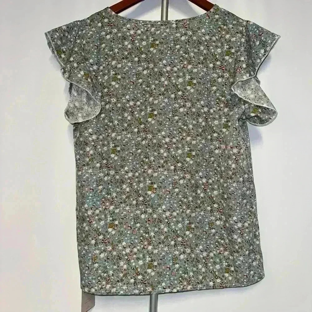 NWT! Emery Rose Floral Blouse - Size S - for Woman - Picture 10 of 11